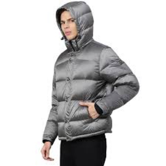 Silver puffer jacket for winter. -25 approved - Picture 6 of 7